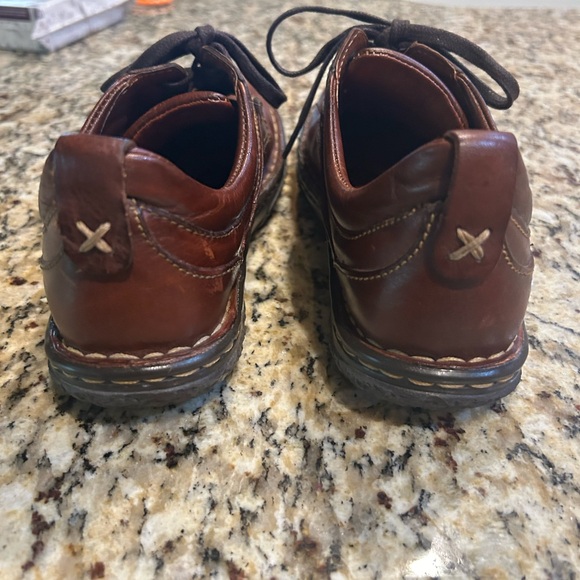 Born women’s  Casual Leather Lace-Up Shoes - Brown 7.5 - Picture 4 of 6